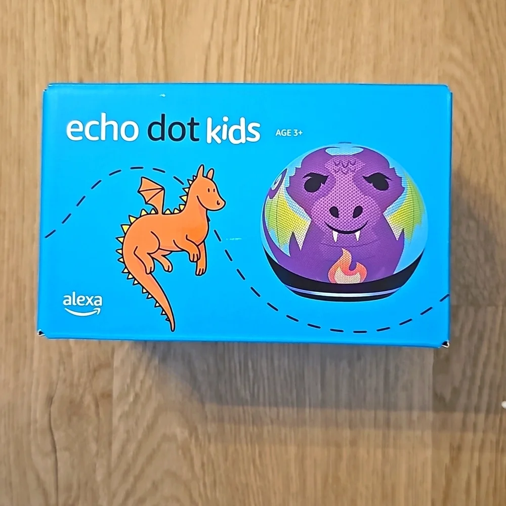 NWT Dragon Echo Dot kids Newest Model With parental controls